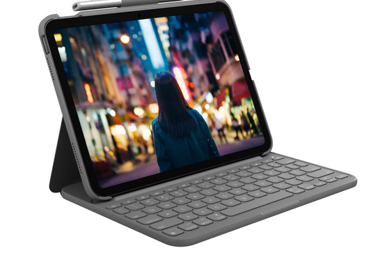 “📱 SLIM FOLIO Funda con Teclado Slim para iPad: Protección y Comodidad, Teclado Bluetooth y Diseño Delgado”